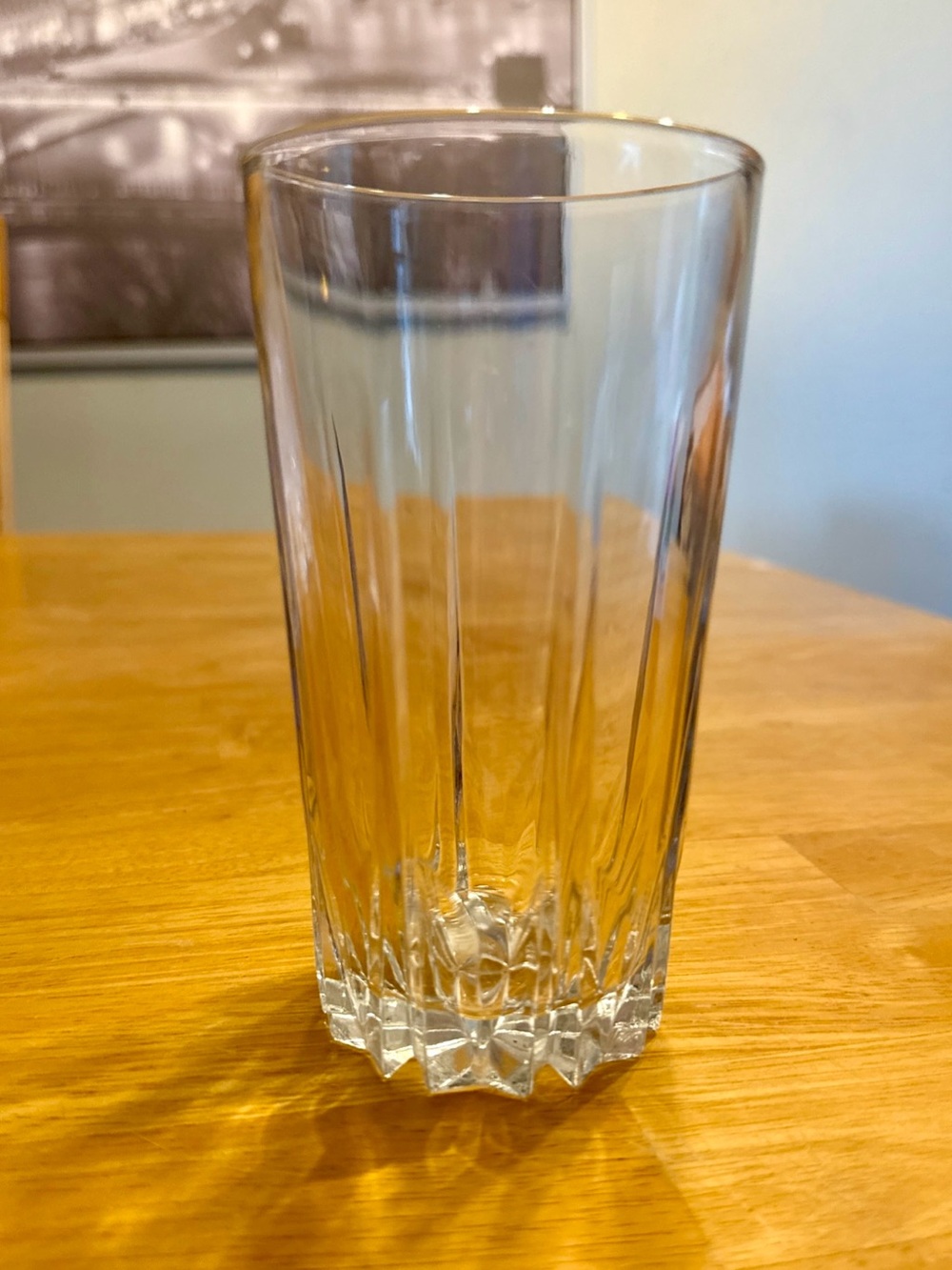 Mikasa Lead Crystal Highball Glass  5.75"